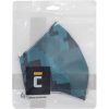 NEURU CAMOU face mask petrol kék -