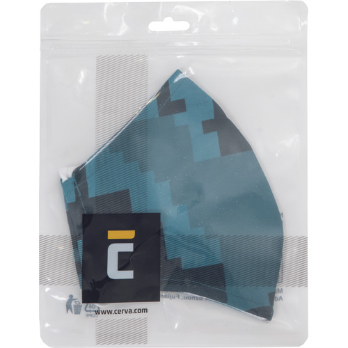 NEURU CAMOU face mask petrol kék -