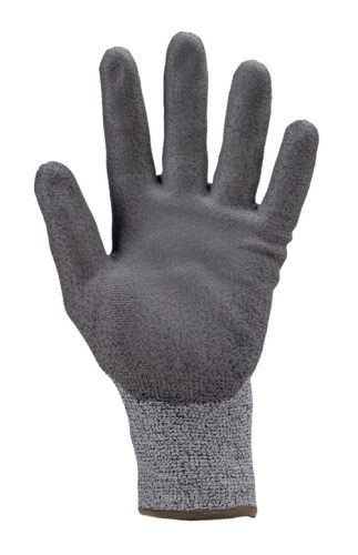 SZERELŐKESZTYŰ, VÁGÁSBIZTOS HPPE, SZÜRKE PU TENYÉRREL_10