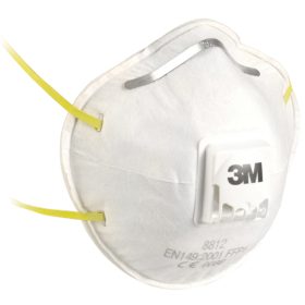   3M 8812 FFP1S RÉSZECSKESZŰRŐ SZELEPES FÉLÁLARC, 240 DB/KRT