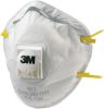 3M 8812 FFP1S RÉSZECSKESZŰRŐ SZELEPES FÉLÁLARC, 240 DB/KRT