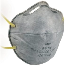 3M 9913 FFP1S RÉSZECSKESZŰRŐ FÉLÁLARC, 100 DB/KRT