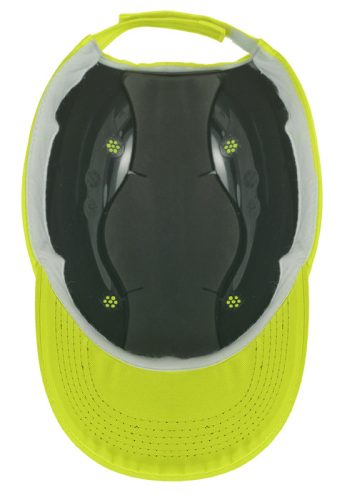 FEJVÉDŐS BASEBALL SAPKA HI-VIZ SÁRGA