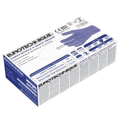 EURO-ONE 5910 Nitril kÉk púderezett AQL1.5 x100 db T9