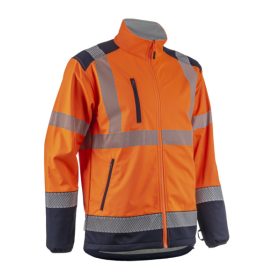 KAZAN KOMBINÁLHATÓ HI-VIZ NARANCS SOFTSHELL FELSŐ_L