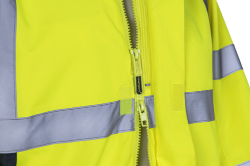 SANGAKU HI-VÍZ SÁRGA RIPSTOP KABÁT_3XL