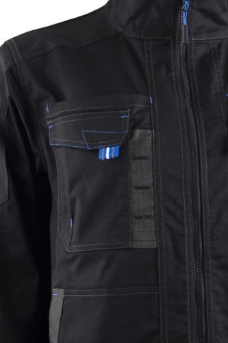 TELICA II FEKETE/KÉK MUNKAKABÁT GRS_3XL