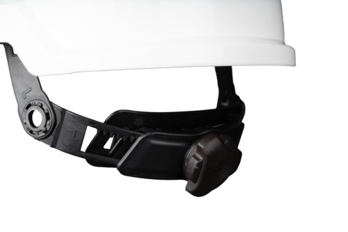 PHOENIX WIND fehér, szemüveg nélküli védősisak, szellőző