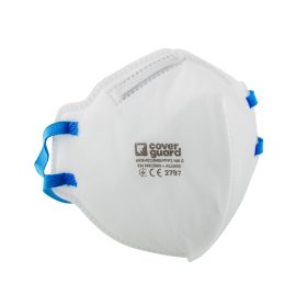   FFP2 NR D függőlegesen összehajtható pormaszk (20 db/doboz)