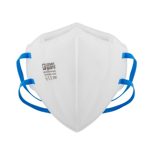FFP2 NR D függőlegesen összehajtható pormaszk (20 db/doboz)