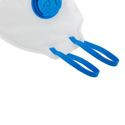 FFP2 NR D függőlegesen összehajtható szelepes pormaszk (10 d